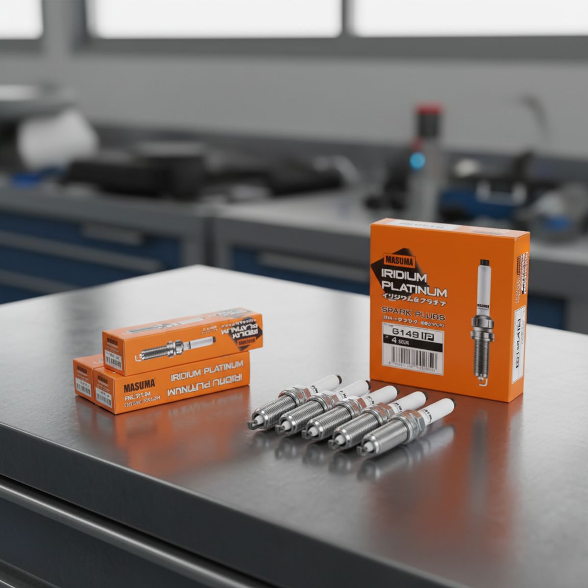 GENERICO - Bujías Iridio Pack 4 Para Mercedes Benz A45 20 14-18 S149IP