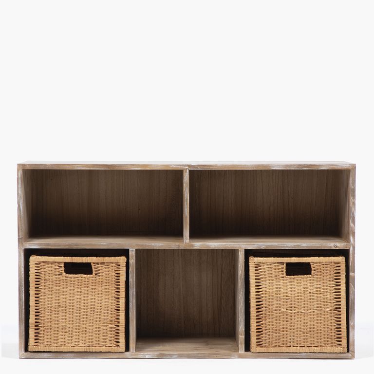 Organizador Kala Triple Natural (no incluye canastos) Form