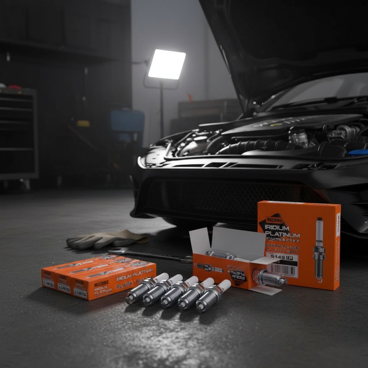 GENERICO - Bujías Iridio Masuma Pack 4 Para Mercedes Benz A180 2015 2016 S149IP