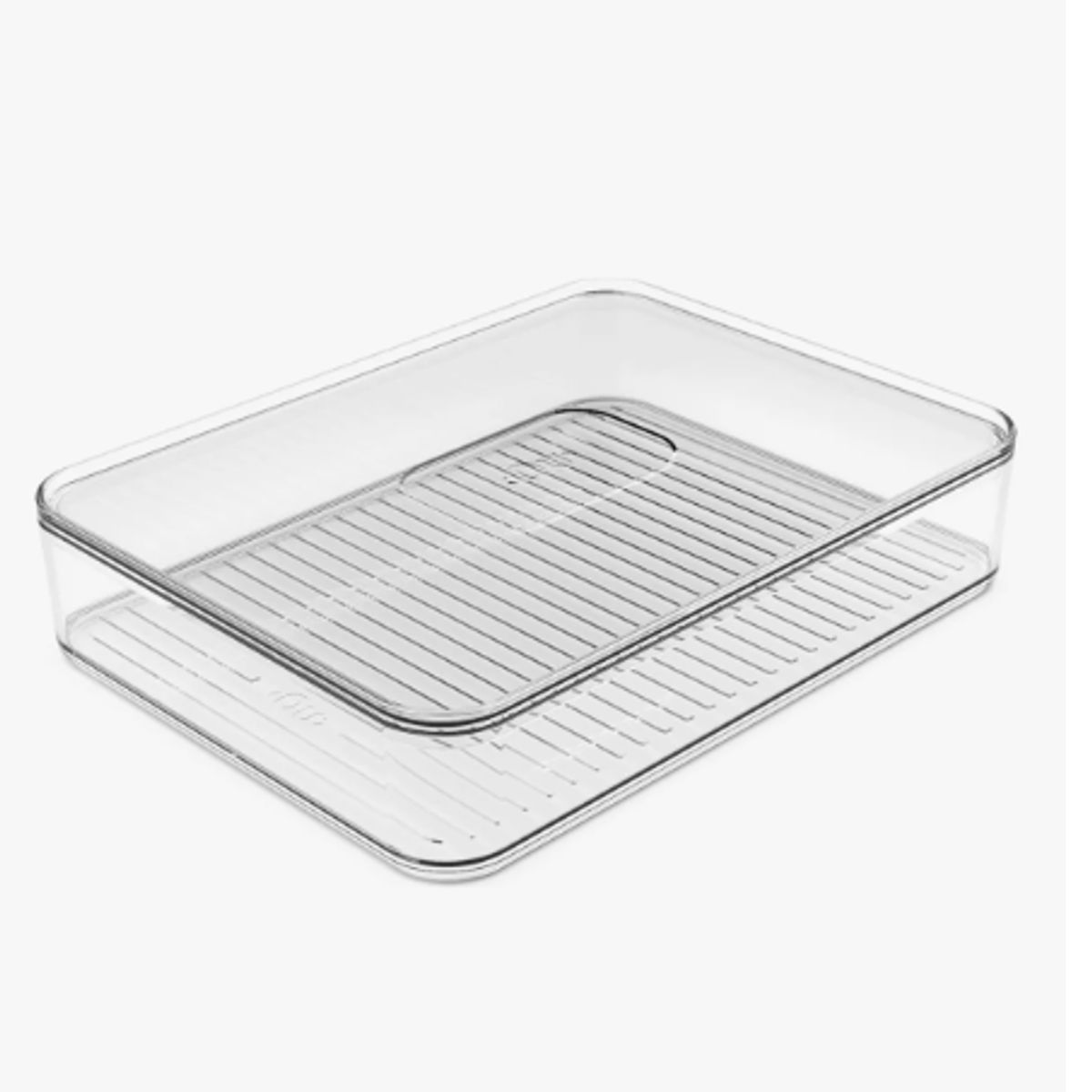 GENERICO - Contenedor Jamónqueso Clear Transparente Agua