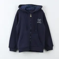 DISNEY - Polerón Escolar con Cierre Niña Minnie Azul Marino