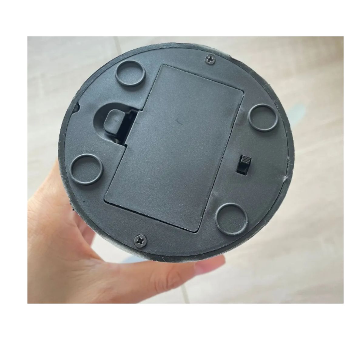 GENERICO - Pack x2 Abanico Ventilador Repelente De Moscas Portatil- Color Negro