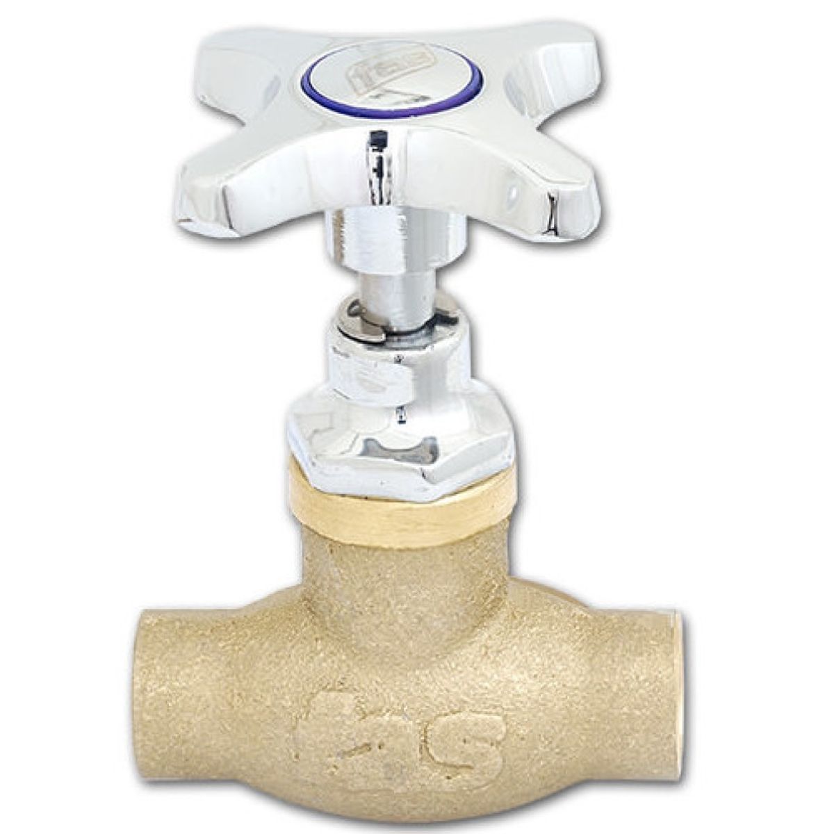 FAS - LLAVE PASO 34 CUERPO CROMADO FAS LC-12