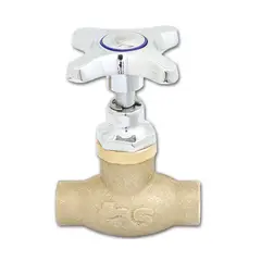 FAS - LLAVE PASO 34 CUERPO CROMADO LC-12