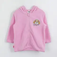 PAW PATROL - Polar con Gorro Niña Skye Rosado