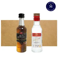 BBVINOS - Mix Miniatura Botran Añejo & Stolichnaya