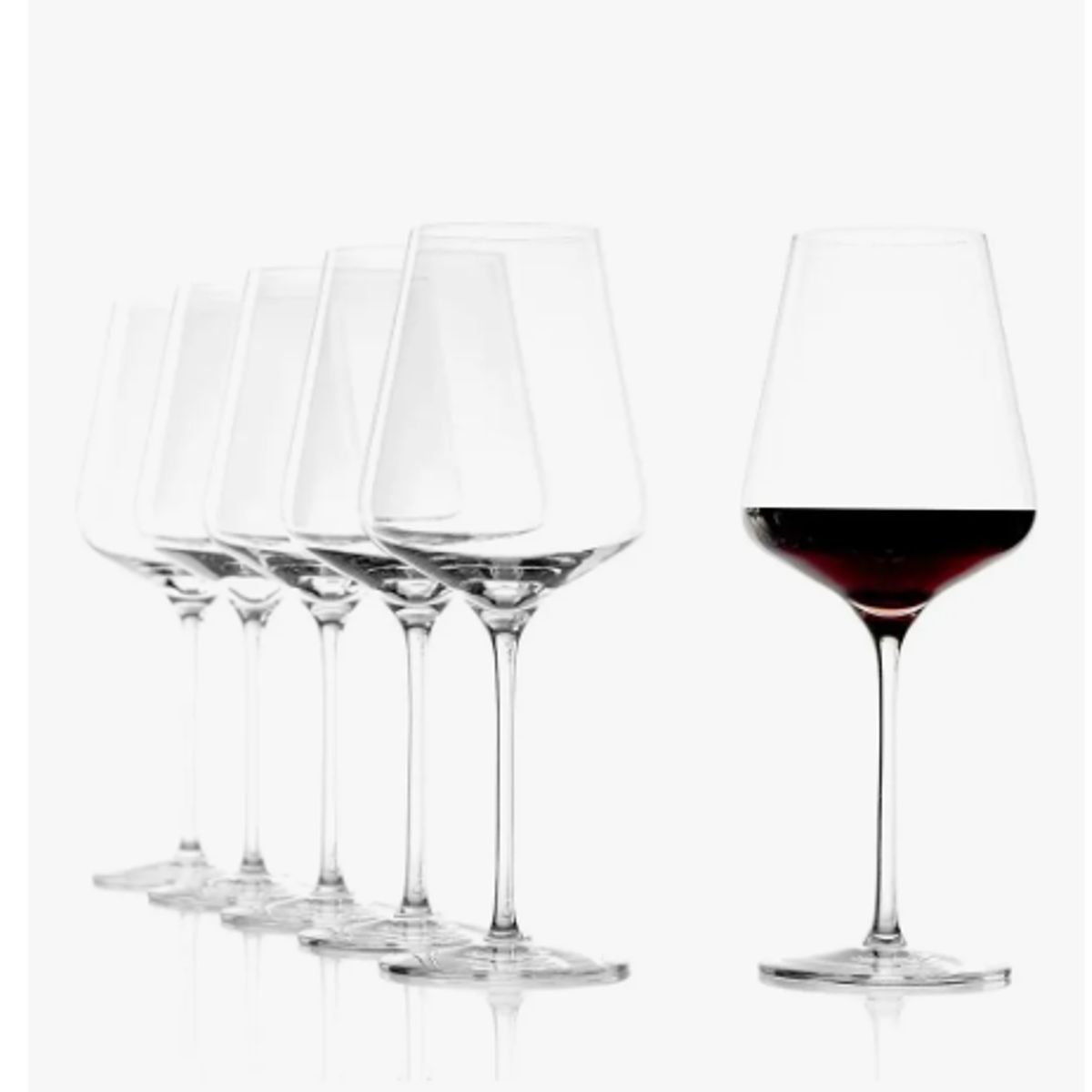 GENERICO - Set De 6 Copas Cristal 650ml Vino Cristal