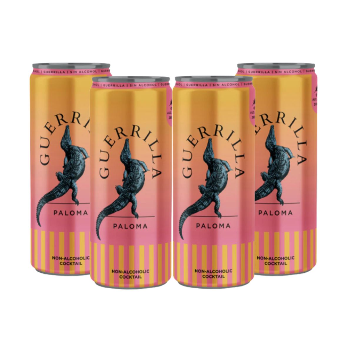 GENERICO - Coctel Guerrilla Paloma Sin Alcohol X4