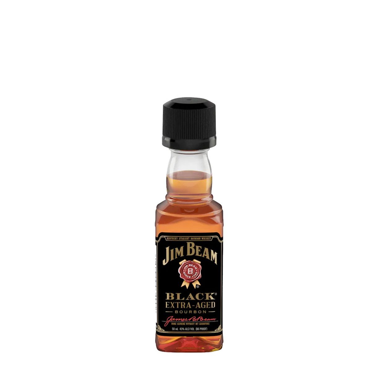 JIM BEAM - 10 Jim Beam Black, Bourbon (50 ml)
