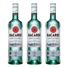 BACARDI - 3 Ron Carta Blanca