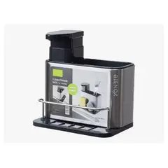 GENERICO - Dispensador De Lavalozas Jabón Y Porta Esponja 3 En 1