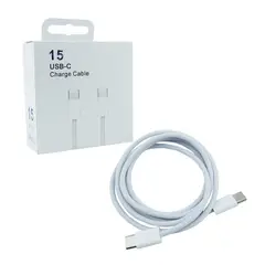 GENERICO - Cable Tipo C A C Carga Rápida 1m Compatible Iphone Samsung