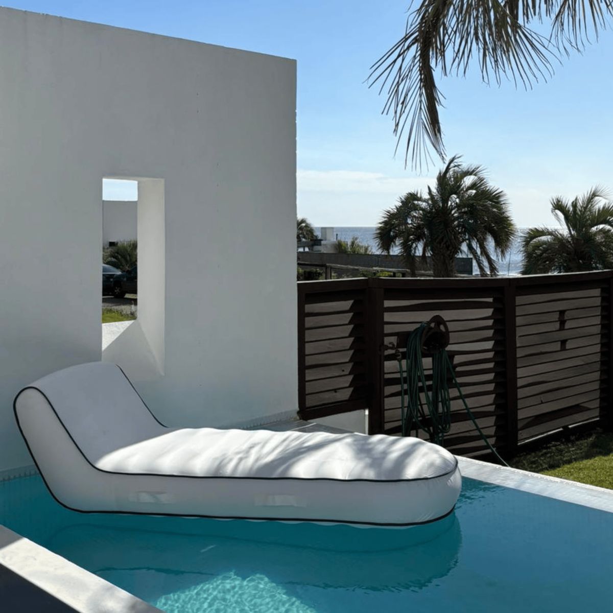 DRYHOOD - Sillón inflable piscina Santorini DryHood