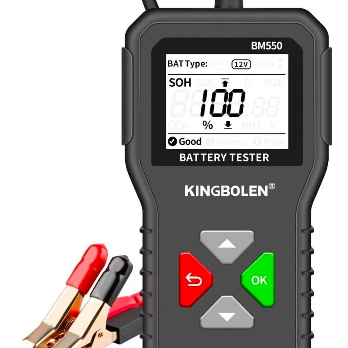 MUNDO MAGIA - Probador Analizador De Batería Automotriz Voltaje 6v12v24v