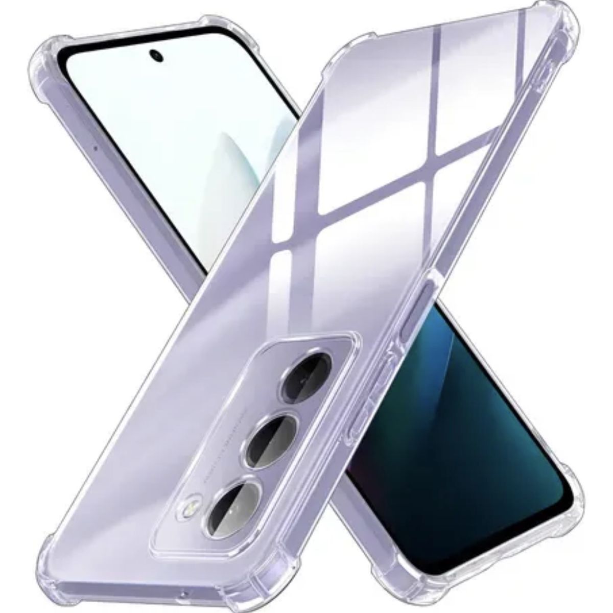 GENERICO - Carcasa Transparente Reforzada Para Xiaomi Redmi 15 5g