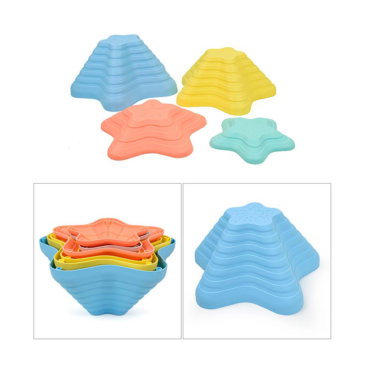 GENERICO - Piedras de Equilibrio  Diseño Estrellas