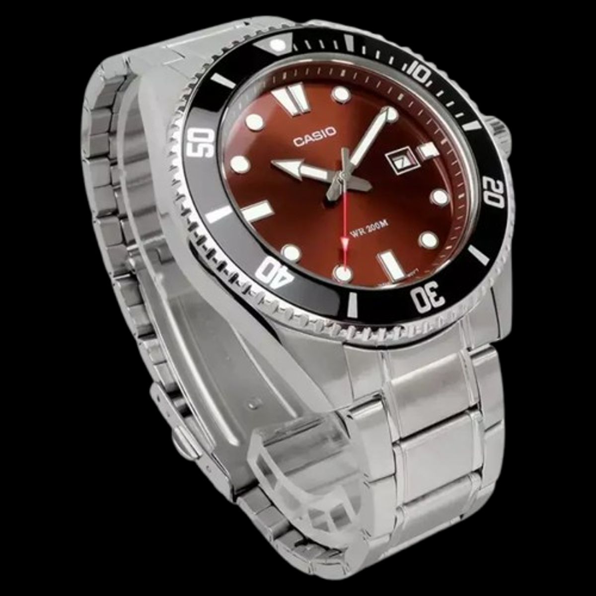 CASIO - RELOJ CASIO MDV107D-5A HOMBRE ANALOGO BUCEO WR200M