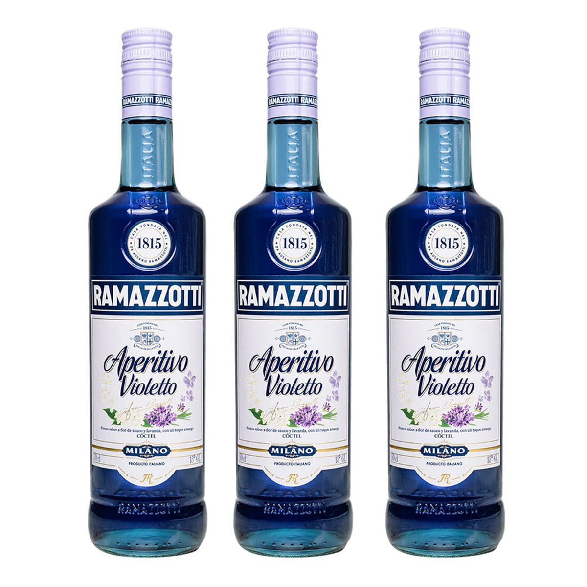 RAMAZZOTTI - 3 Licor Ramazzotti Violetto
