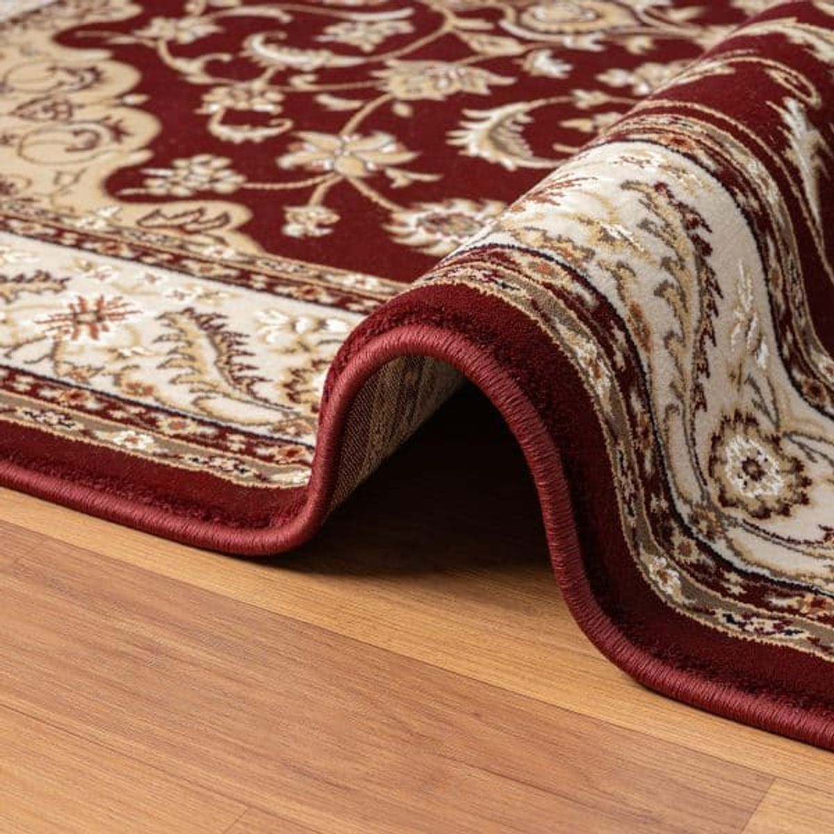 GENERICO - Alfombra Clásica Origen Turca Tipo Persa 160 x 230 Roja 1