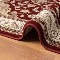 GENERICO - Alfombra Clásica Origen Turca Tipo Persa 160 x 230 Roja 1