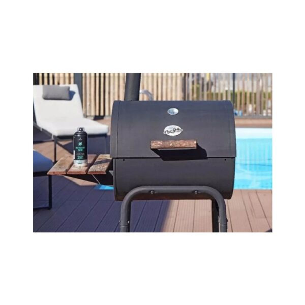 MONTANA COLORS - Pintura Resistente Altas Temperaturas Spray 400ml Negro Mate