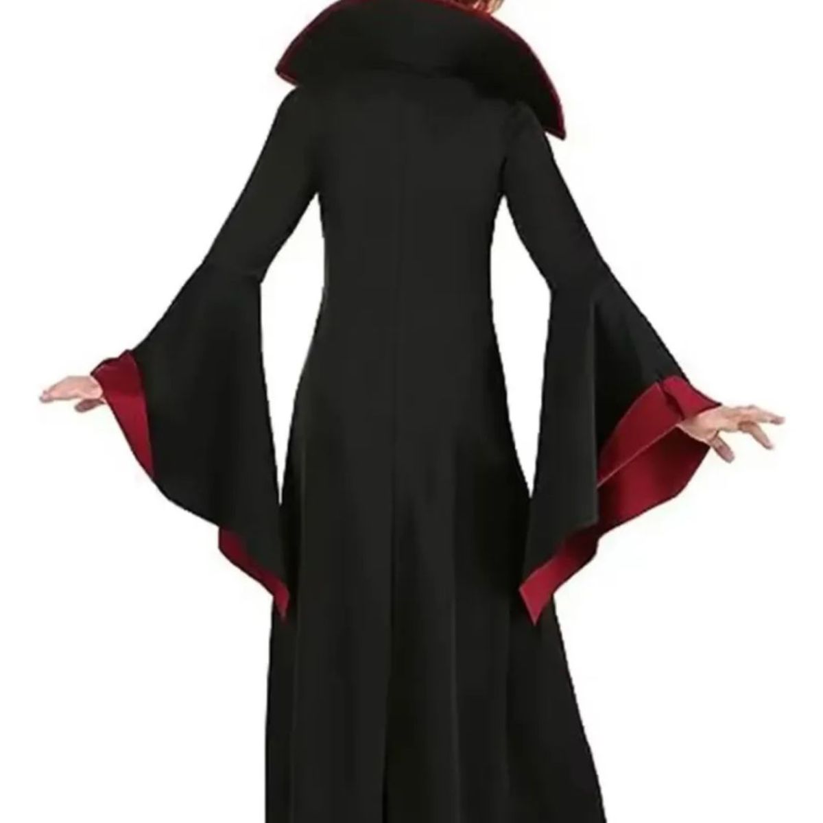 GENERICO - Disfraz vampira Halloween para niña talla 8