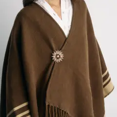 LOUNGE - Prendedor Mujer Girasol