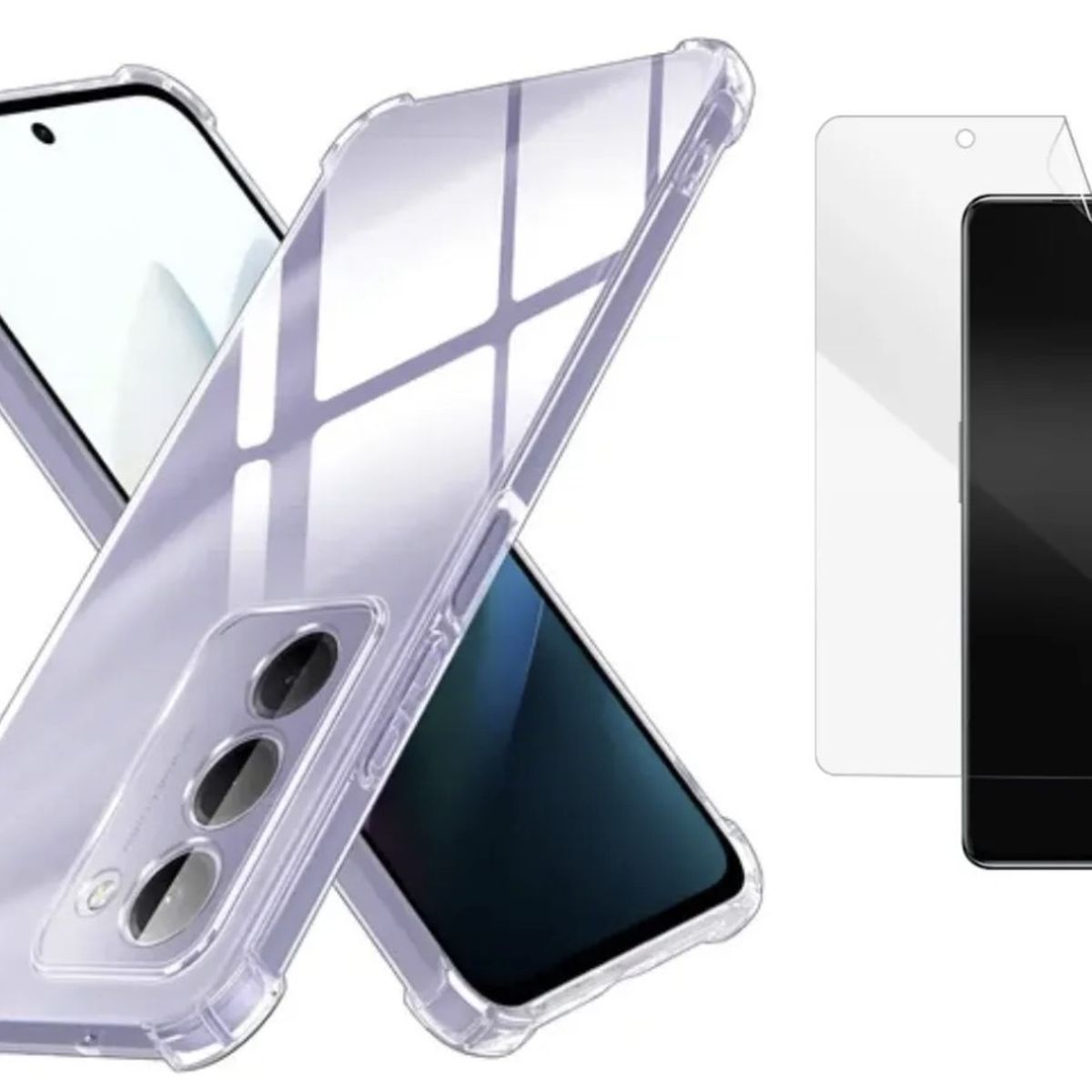 GENERICO - Carcasa Anti Shock Para Xiaomi Redmi 15 5G + Lámina Hidrogel
