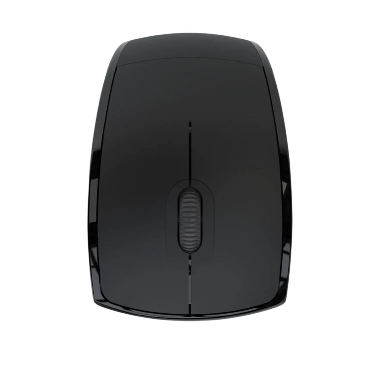 KLIP XTREME - Klip Xtreme Lightflex KMW-375BK, Mouse Inalámbrico, Plegable, Tres Botones, Ergonómico, Gris