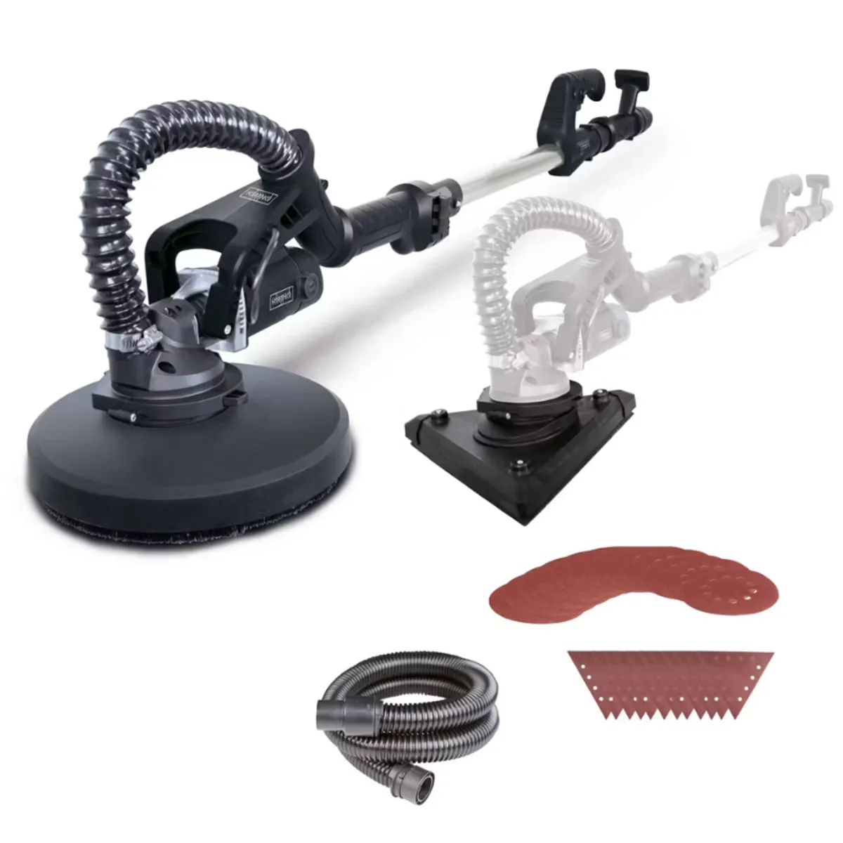 SCHEPPACH - Lijadora De Pared Techo Y Piso Telescopica - Scheppach Black Edition
