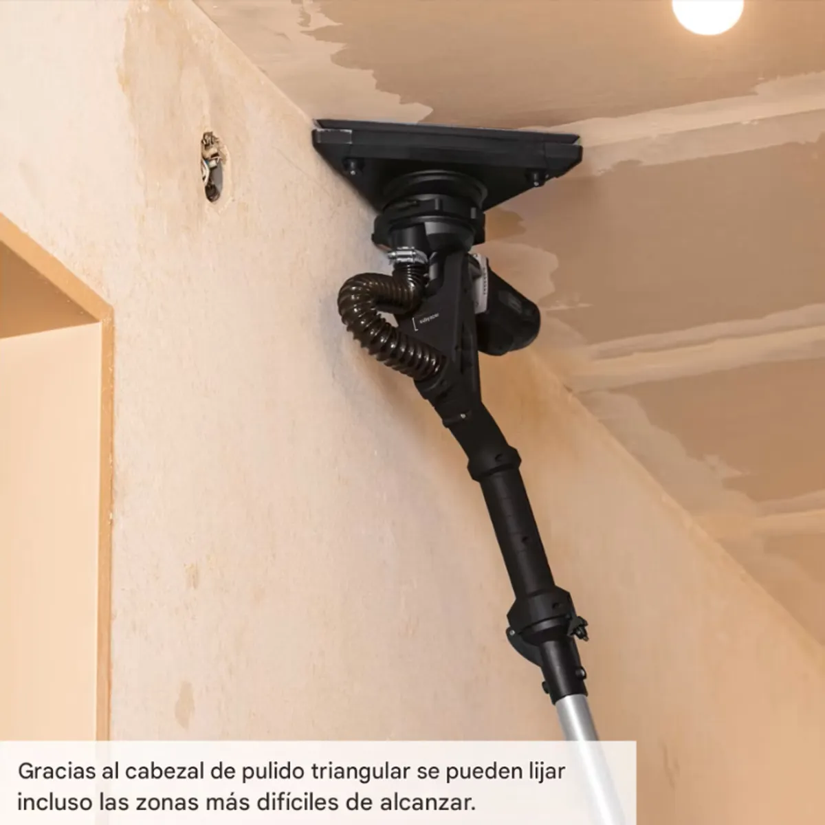 SCHEPPACH - Lijadora De Pared Techo Y Piso Telescopica - Scheppach Black Edition
