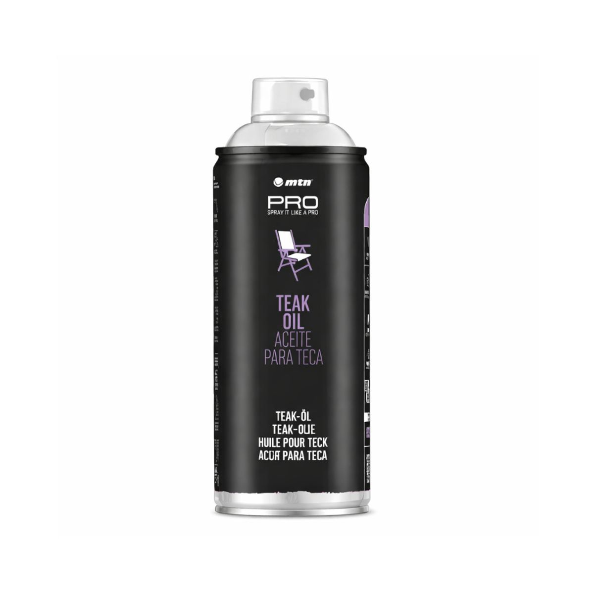 MONTANA COLORS - Aceite para Teca Spray 400ml Brillante Incoloro