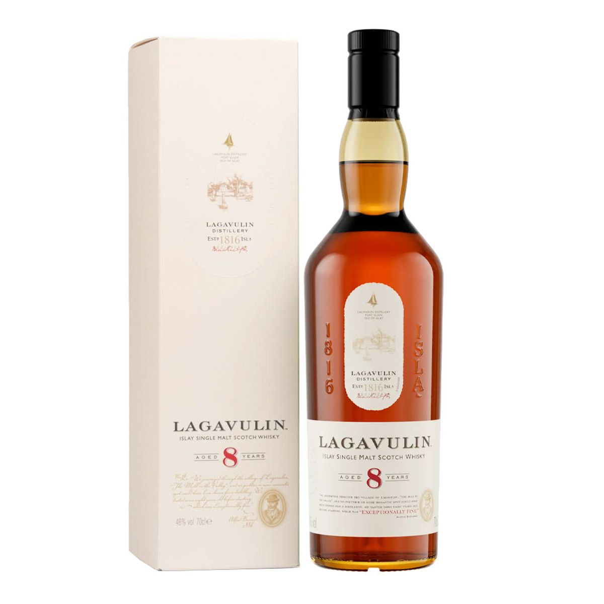BBVINOS - Whisky Lagavulin 8 años 700ml 48%