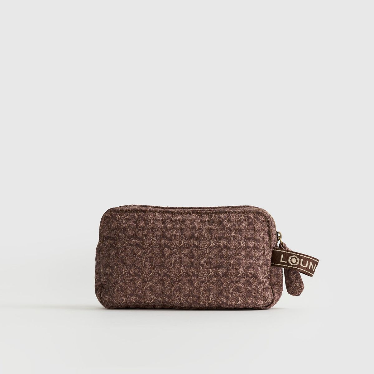 LOUNGE - Estuche Mujer Canvas Print Café