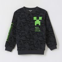 Polerón Cerrado Niño Build Create Explore Negro