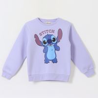 POLERON CERRADO NIÑA MESA LILO & STITCH