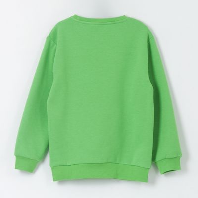 Imagen 2 del producto Polerón Cerrado Niño Creeper Logo Verde