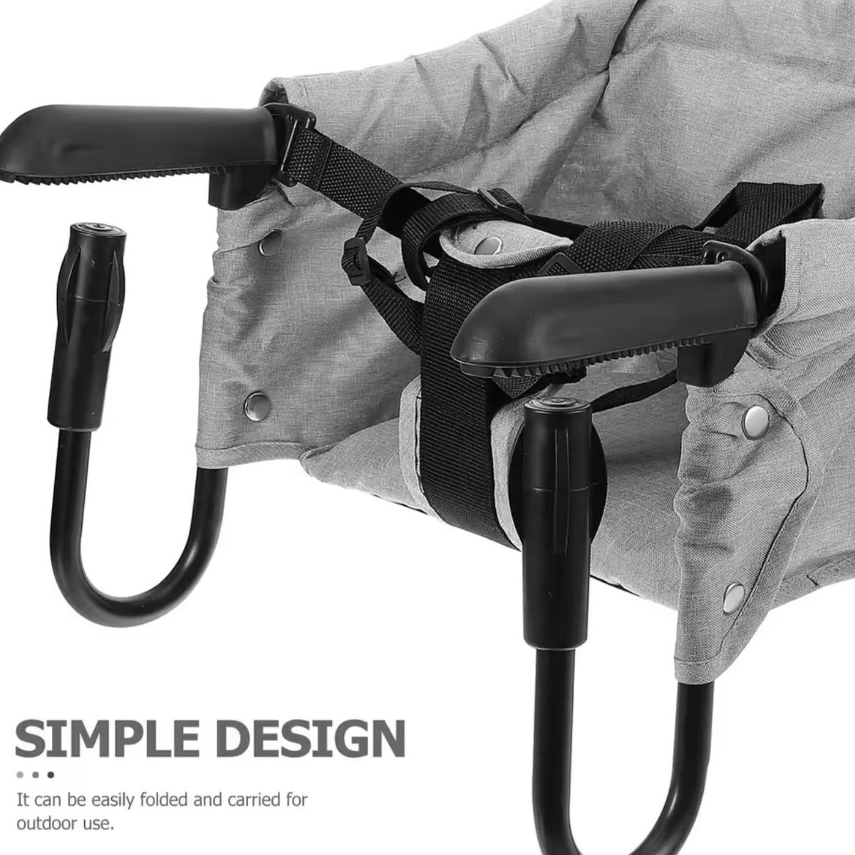 GENERICO - Silla De Comer Asiento Plegable Para Niños Exterior Y Hogar