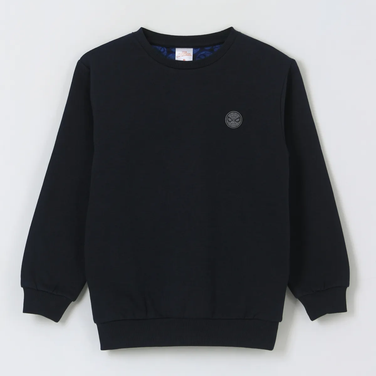 MARVEL - Polerón Escolar Cerrado Niño Spiderman Azul Marino Marvel