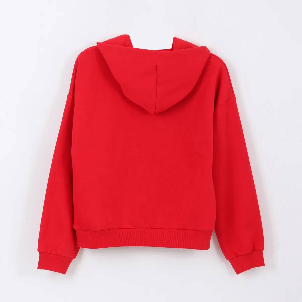 DISNEY - Polerón Niña Hoodie Orejas Minnie Mouse Rojo Disney