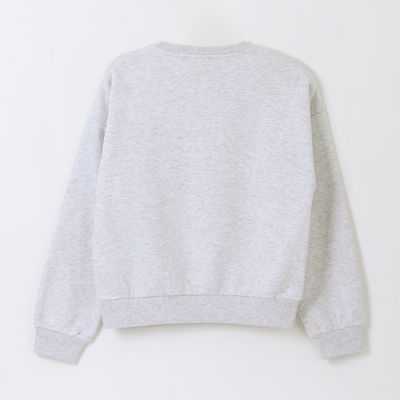 Imagen 2 del producto Polerón Cerrado Niña Personaje Lilo & Stitch Gris