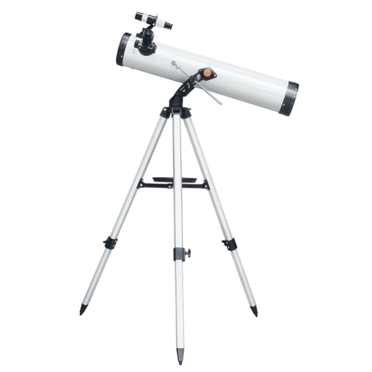 GENERICO - Telescopio Reflector Astronómico 700x76 Trípode Color Blanco