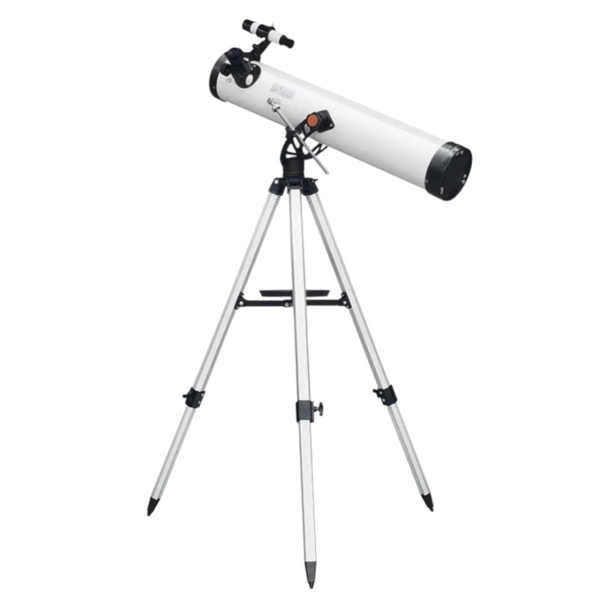 GENERICO - Telescopio Reflector Astronómico 700x76 Trípode Color Blanco