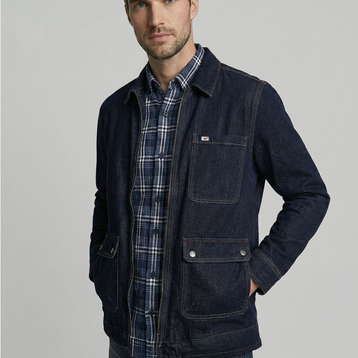 FEROUCH - Sobrecamisa Bristol Dk.Blue Ferouch