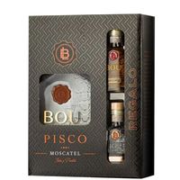 Pack Pisco Legado Blanco + 2 Miniaturas 50 ML