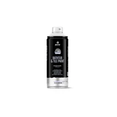 MONTANA COLORS - Pintura Para Tina Bañera Azulejos Lavamanos Spray Blanca Brillante 400 ml