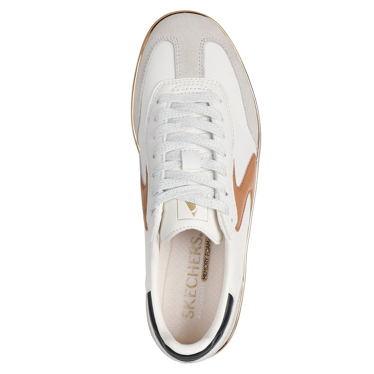 SKECHERS - Zapatillas Mujer Hotshot Living Luxe Beige Skechers
