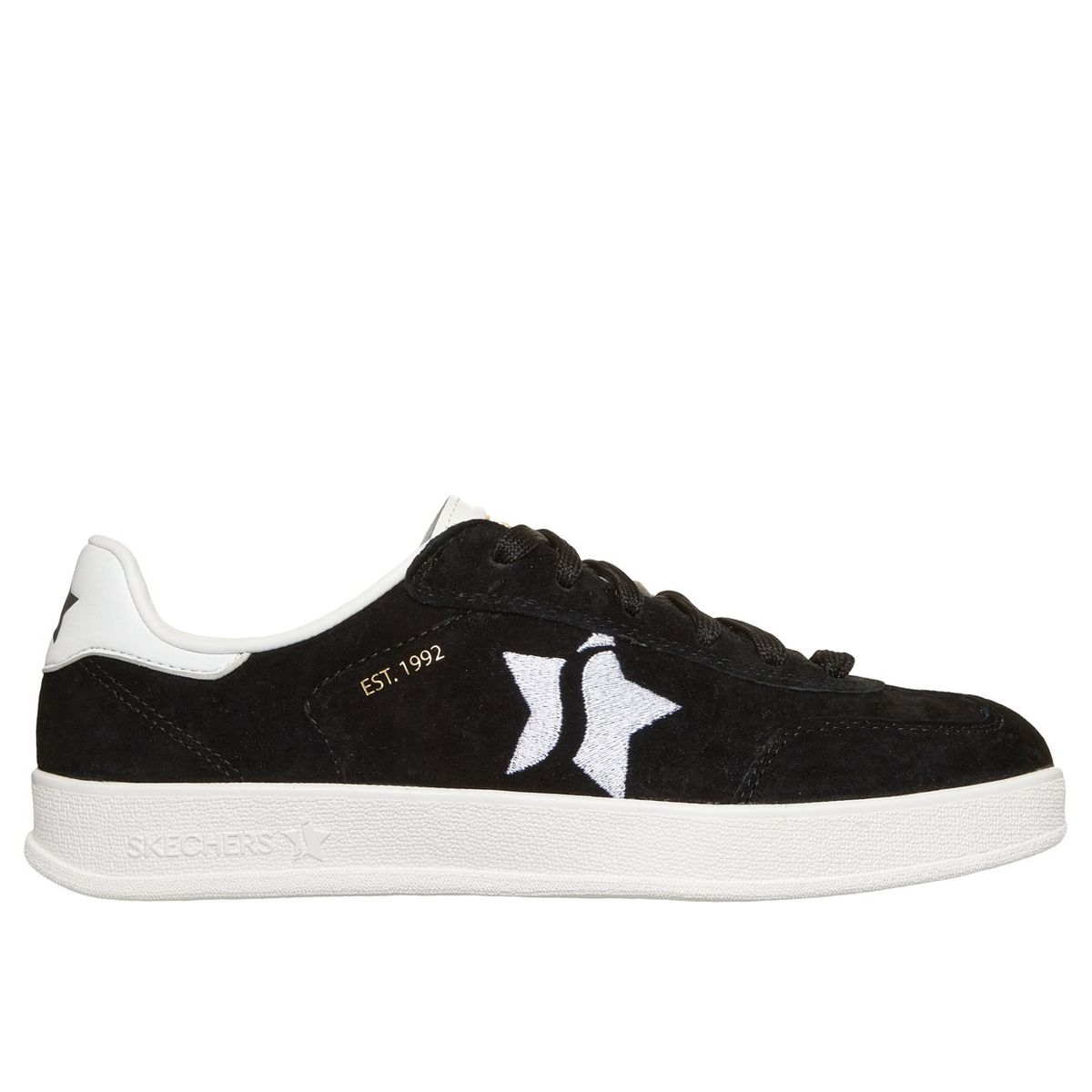 SKECHERS - Zapatillas Mujer Academy Court Charm Negro Skechers