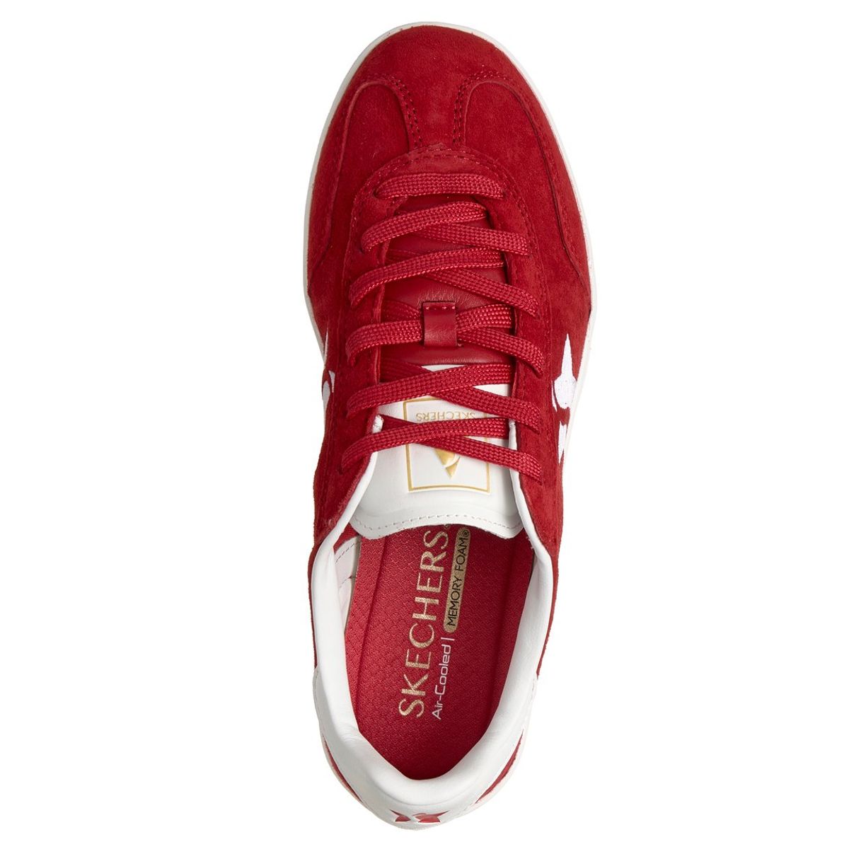 SKECHERS - Zapatillas Mujer Academy Court Charm Rojo Skechers