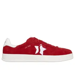 SKECHERS - Zapatillas Mujer Academy Court Charm Rojo